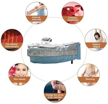 Джобно тялото на въздушното налягане 3 Ин1 на ЕМС за намаляване на тялото е машина за валцуване масаж на тялото Прессотерапы лимфната дренаж с топлением