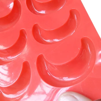 18 Кухина Във Формата на Луната Силиконови Форми За Печене Шоколад Тава За Лед Десертни Форми DIY Торта 3D Инструменти За Украса