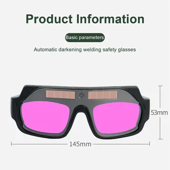 Автоматична Затемняющая Заваряване Маска Очила На Слънчеви Батерии С антирефлексно покритие Аргонодуговые Заварчик Очила за Защита на Очите от Специални Очила, Инструменти