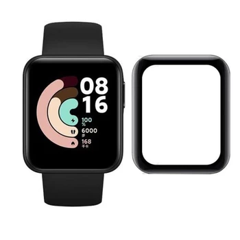 2 елемента 3D Извит Край За Xiaomi Mi Watch Lite Защитно Фолио за LCD-Покритие За Защита на Redmi Watch Защита на Екрана Аксесоари