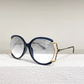 Черни Овални Големи Рамки, Висококачествени Мъжки Оптични Очила за Късогледство Рецепта 0594SA, Модерни Дамски Слънчеви Очила