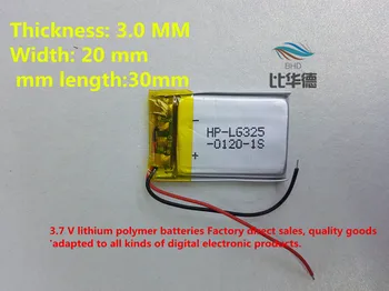 (1 бр./лот) Батерия заводска изход 032030 литиево-йонна полимерна батерия с капацитет 135 ма орган за сертификация на качествени стоки