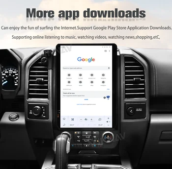 Android главното устройство За Ford F150-2022 радиото в автомобила най-новата система за GPS Автомобилна навигация Стереомагнитофон с carplay