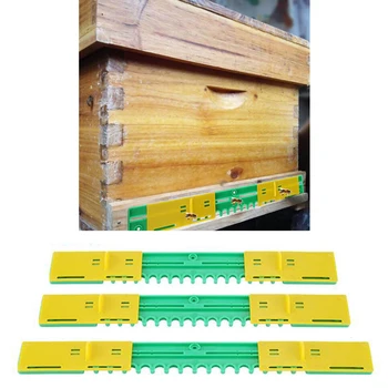Комплект от 5 Пластмасови Входни Пътни врати Кошера, за Разплод Гнезда за Доставка на Пчеларя