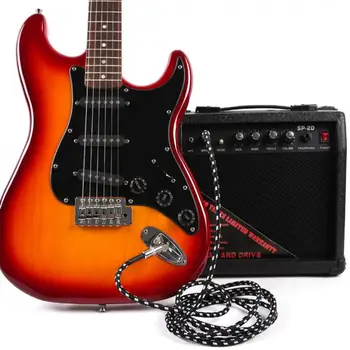 6 M 3 M електрическата китара кабел Кабел Кабел Без Шум са Защитени Бас Кабел Оплетка Покритие за Китарен Усилвател на Музикални Инструменти