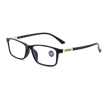 Нови Сини Светлинни Блокер очила, Очила За четене, Мъжки и Дамски Модни Очила За Далекогледство, Грижа За Зрението, Диоптър + 1,0 ~ + 4,0